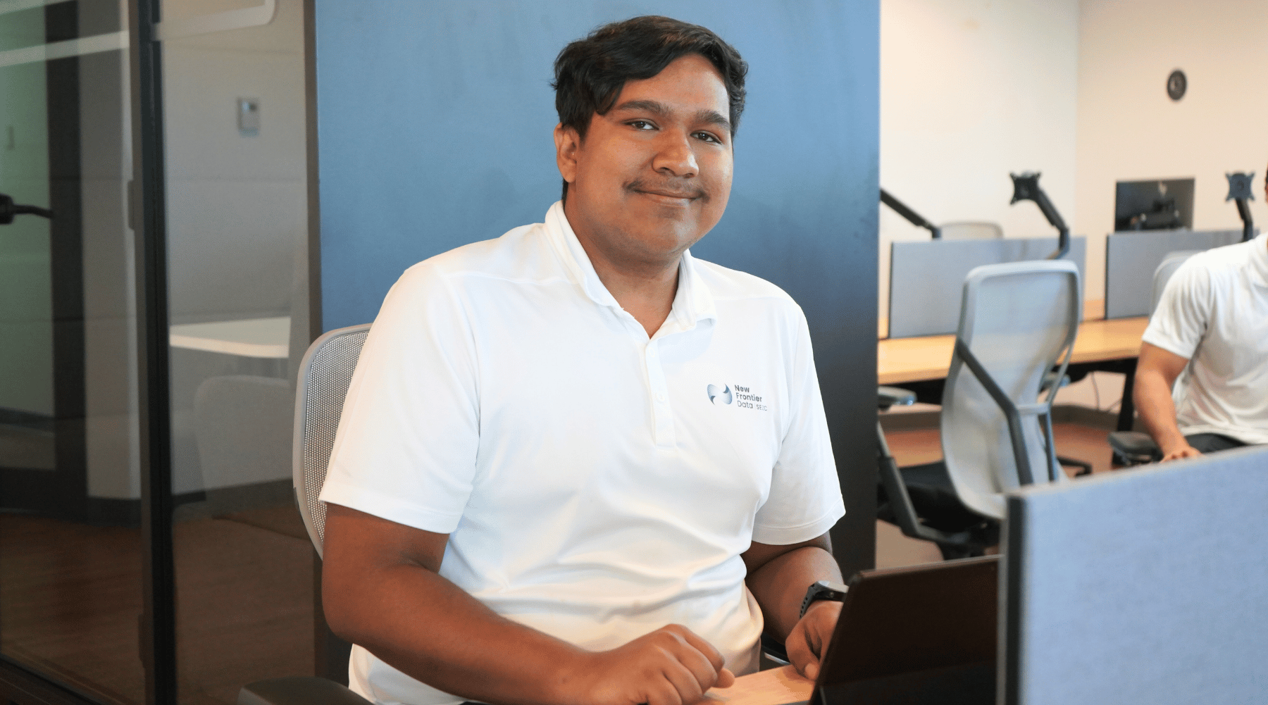 New Frontier Data Intern Gabriel Mathura