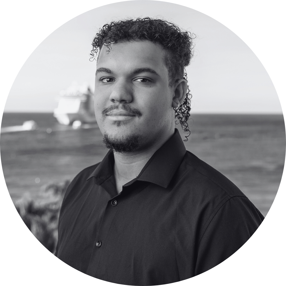 Jaxon Stewart CEC B&W Headshot